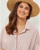Chemise Bibsy rose