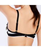 Haut de maillot de bain Acqualux bonnet C noir