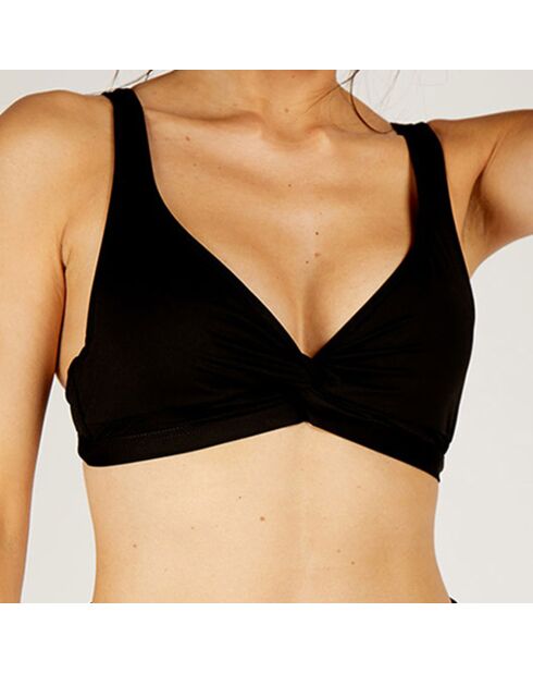 Haut de maillot de bain Lavandou bonnet C noir