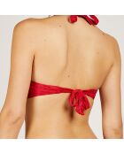 Haut de maillot de bain Kandima rouge