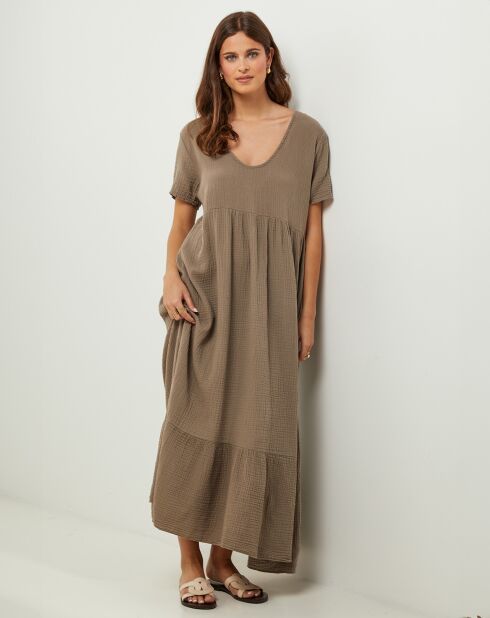 Robe Lolita taupe