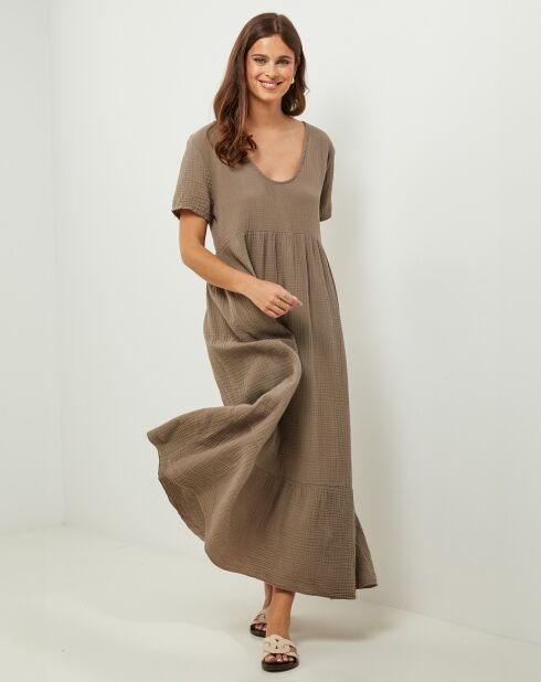 Robe Lolita taupe
