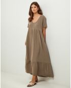 Robe Lolita taupe