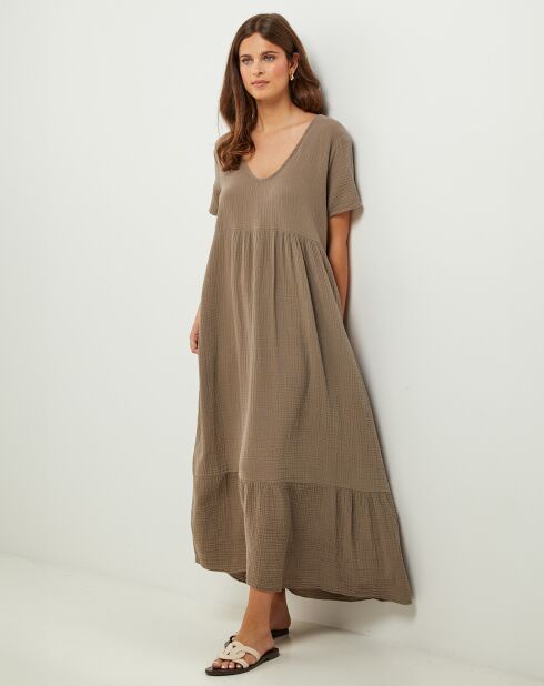 Robe Lolita taupe