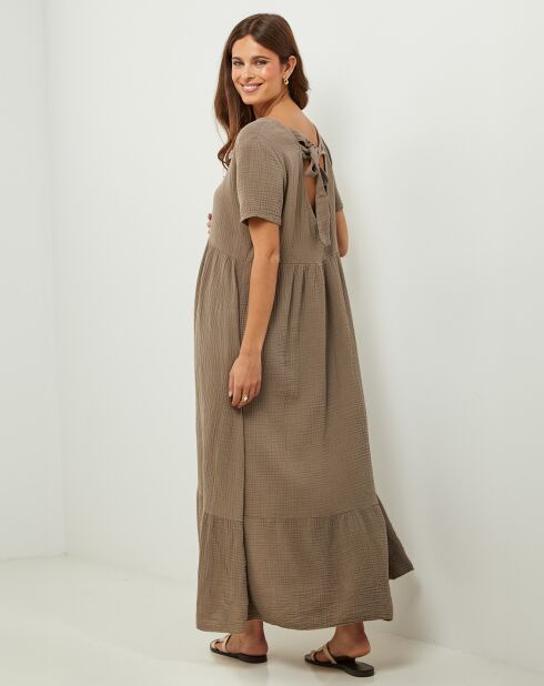 Robe Lolita taupe