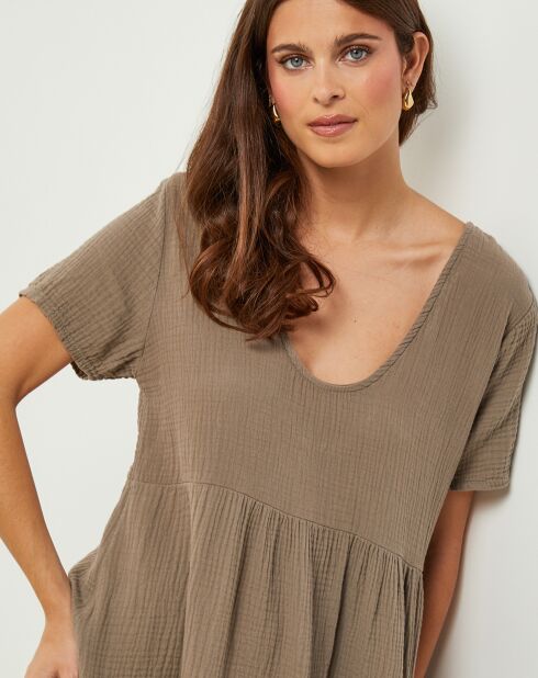 Robe Lolita taupe