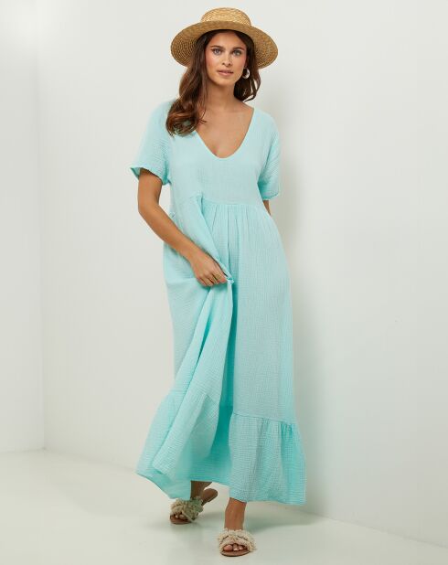 Wassergrünes Lolita-Kleid