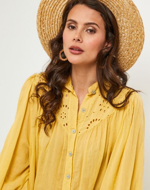 Chemise Dora jaune