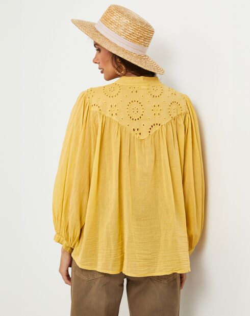Chemise Dora jaune
