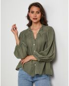 Chemise Dora kaki