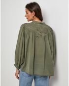 Chemise Dora kaki
