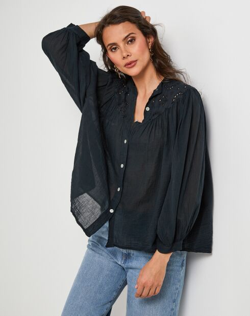 Chemise Dora noire