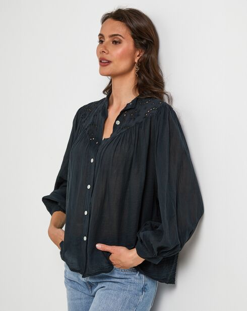Chemise Dora noire