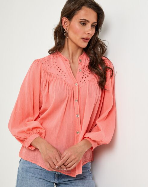 Chemise Dora rose