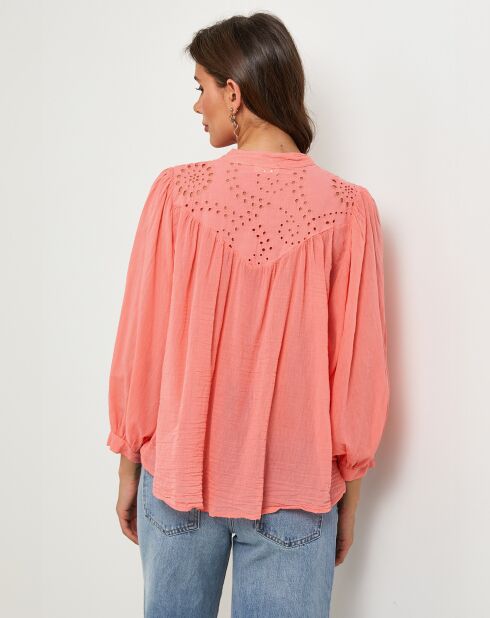 Chemise Dora rose