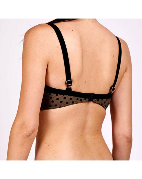 Haut de maillot de bain Hamaca bonnet D vert kaki