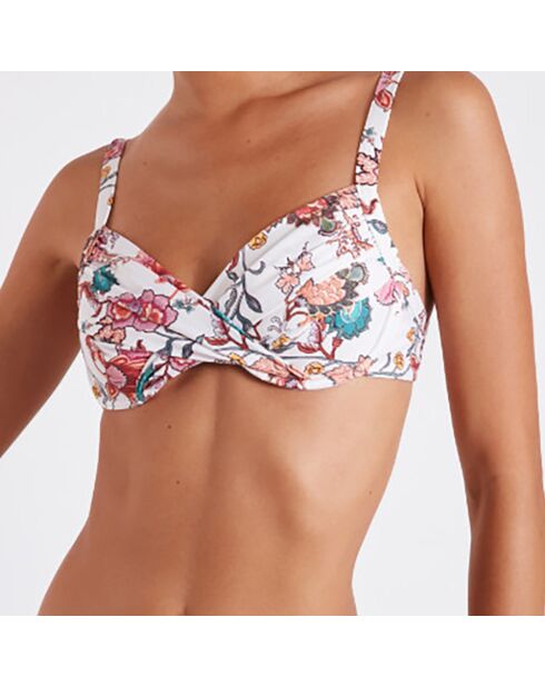 Haut de maillot de bain Erlea bonnet C écru
