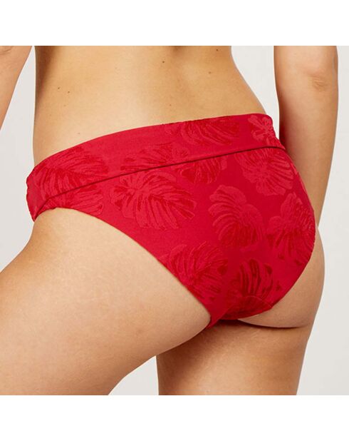 Bas de maillot de bain kandima rouge