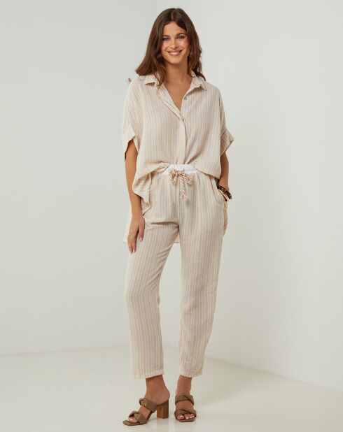 Pantalon Darow beige