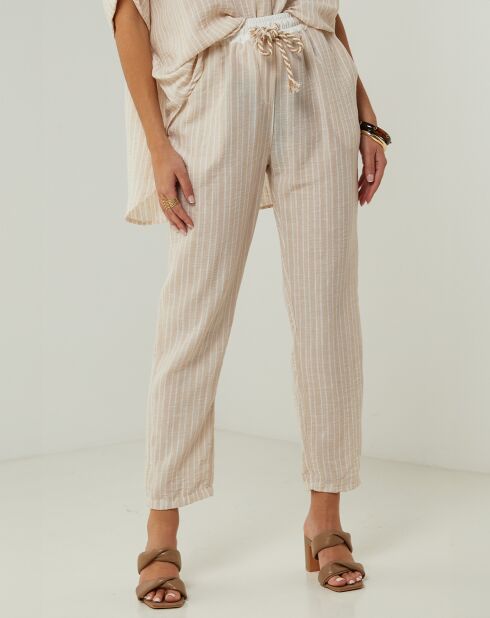 Pantalon Darow beige