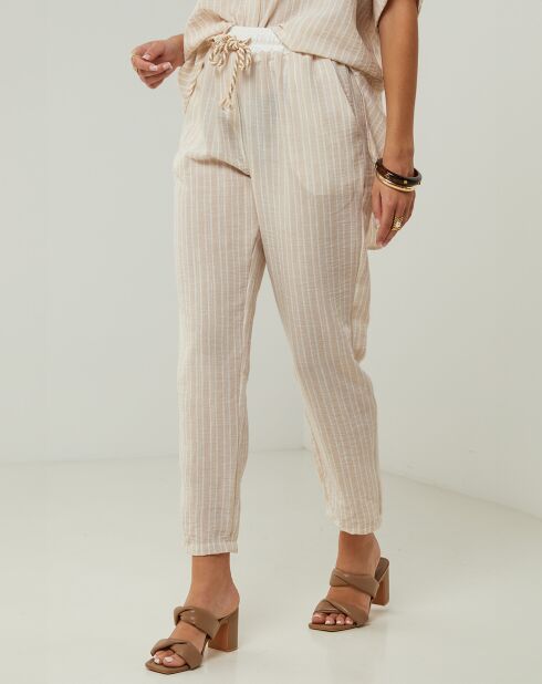 Pantalon Darow beige