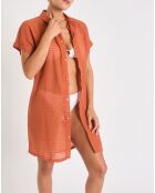 Chemisier Solobeach orange