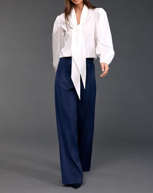 Chemise Azami rayée blanche