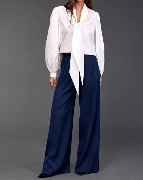 Chemise Azami rayée blanche