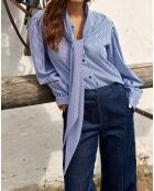 Pantalon en Velours côtelé Chiara nuit