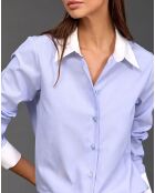 Chemise Sari ciel