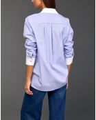 Chemise Sari ciel