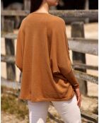 Pull 100% Laine Naomi cannelle