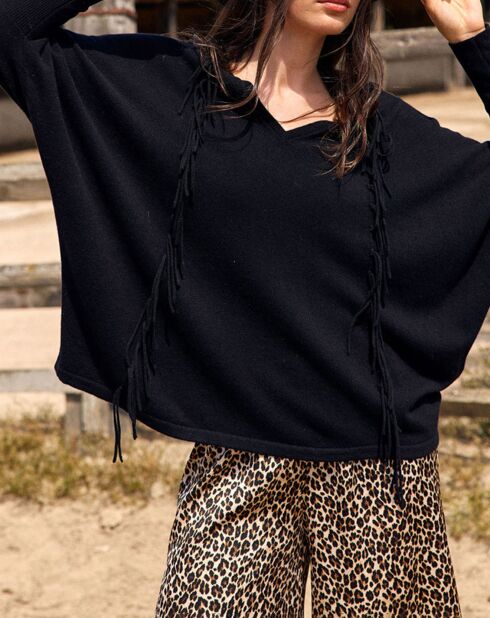 Pull 100% Laine Naomi noir