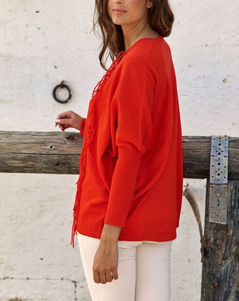 Pull 100% Laine Naomi orange