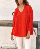Pull 100% Laine Naomi orange