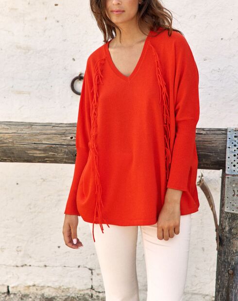 Pull 100% Laine Naomi orange