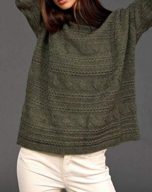 Pull en Laine & Cachemire Nox bronze
