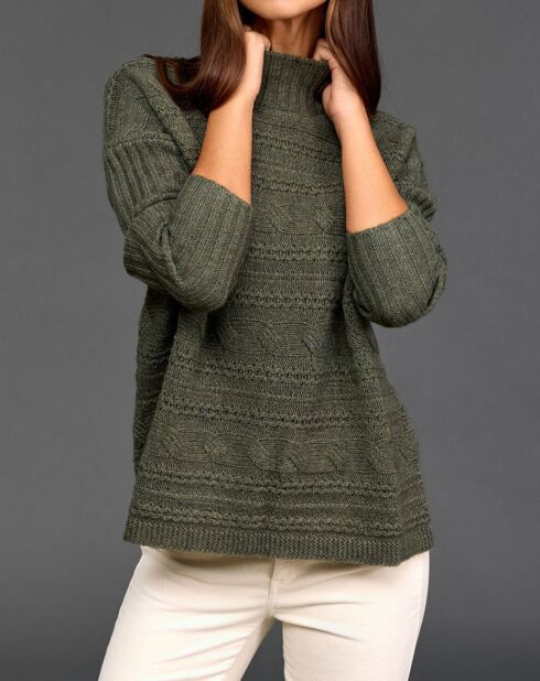 Pull en Laine & Cachemire Nox bronze