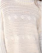 Pull en Laine & Cachemire Nox crème