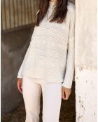 Pull en Laine & Cachemire Nox crème
