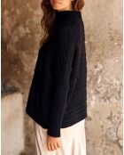 Pull en Laine & Cachemire Nox noir