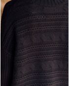 Pull en Laine & Cachemire Nox noir