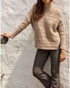 Pull en Laine & Cachemire Nox sable