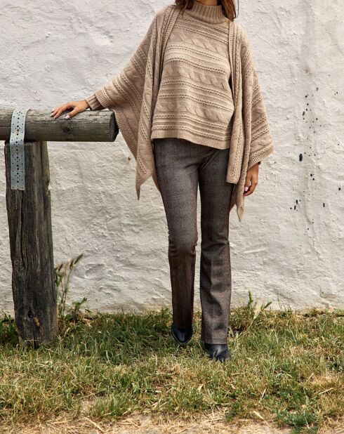 Pull en Laine & Cachemire Nox sable