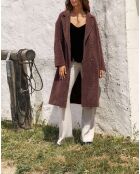 Manteau Aska raisin