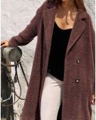 Manteau Aska raisin