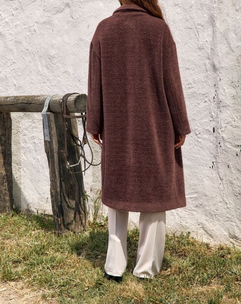 Manteau Aska raisin