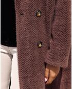 Manteau Aska raisin