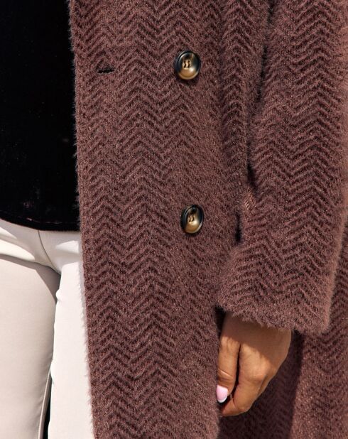 Manteau Aska raisin