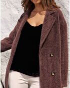 Manteau Aska raisin